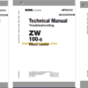 Hitachi ZW100-6 Wheel Loader Technical and Workshop Manual
