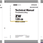 Hitachi ZW120-5B Wheel Loader Technical and Workshop Manual