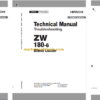 Hitachi ZW180-6 Wheel Loader Technical and Workshop Manual