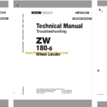 Hitachi ZW180-6 Wheel Loader Technical and Workshop Manual