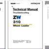 Hitachi ZW310 Wheel Loader Technical and Workshop Manual