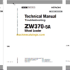 Hitachi ZW370-5A Wheel Loader Technical and Workshop Manual