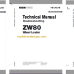 Hitachi ZW80 Wheel Loader Technical and Workshop Manual