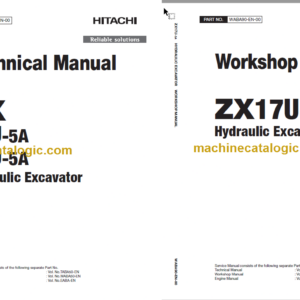 Hitachi ZX17U-5A Hydraulic Excavator Technical and Workshop Manual