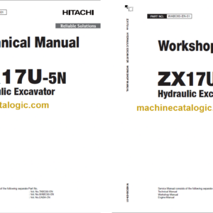 Hitachi ZX17U-5N Hydraulic Excavator Technical and Workshop Manual