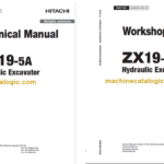 Hitachi ZX19-5A Hydraulic Excavator Technical and Workshop Manual