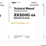 Hitachi ZX200C-5A Wheel Loader Technical and Workshop Manual