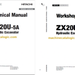 Hitachi ZX20U-5A Hydraulic Excavator Technical and Workshop Manual