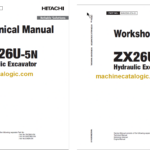 Hitachi ZX26U-5N Hydraulic Excavator Technical and Workshop Manual