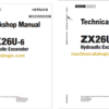 Hitachi ZX26U-6 Hydraulic Excavator Technical and Workshop Manual