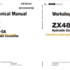Hitachi ZX48U-5A Hydraulic Excavator Technical and Workshop Manual