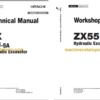 Hitachi ZX55U-5A Hydraulic Excavator Technical and Workshop Manual