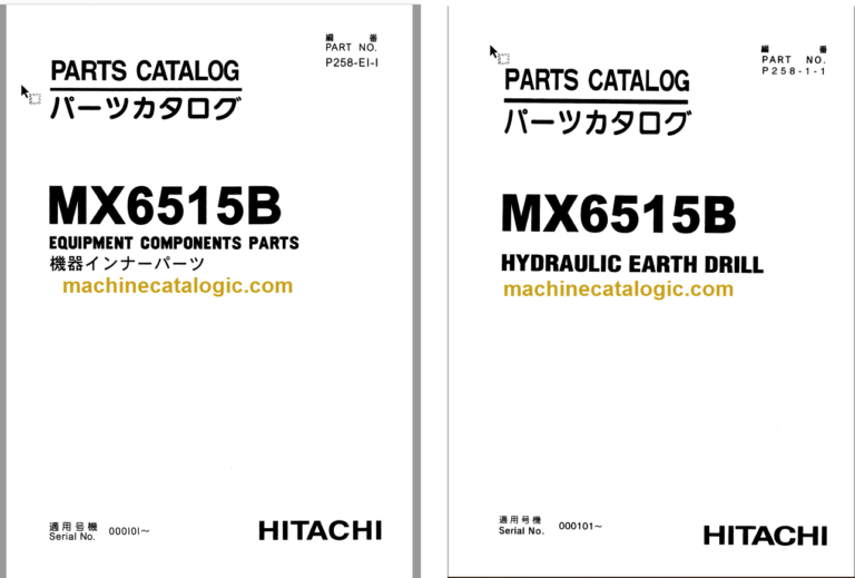 MX6515B Full Parts Catalog
