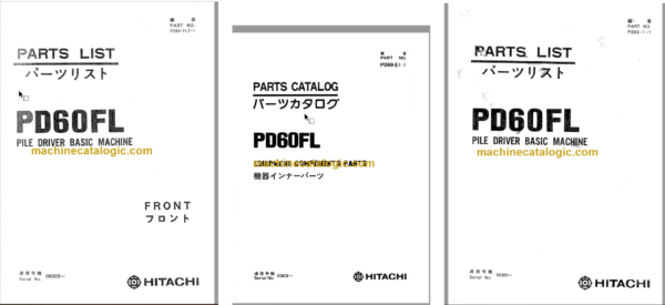 PD60FL Full Parts Catalog