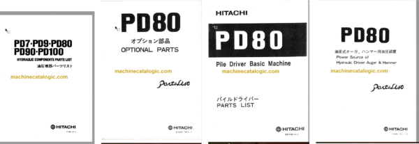 PD80 Full Parts Catalog