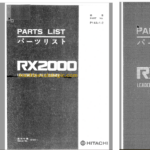 RX2000 Leaderless Pile Driver Full Parts Catalog