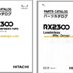 RX2300 Leaderless Pile Driver Full Parts Catalog