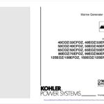 Kohler Service Literature (Service Manual, Parts Catalog, Operation Manual)