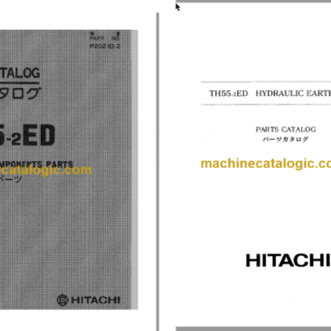 TH55-2 Hydraulic Earth Drill Full Parts Catalog