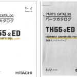 TH55-2ED Hydraulic Earth Drill Full Parts Catalog