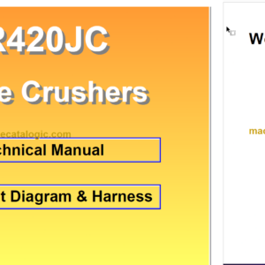 ZR420JC Technical and Workshop Manual