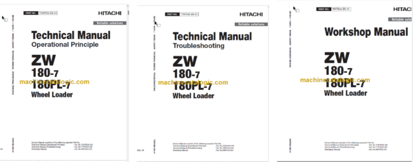 ZW180-7 ZW180PL-7 Technical and Workshop Manual