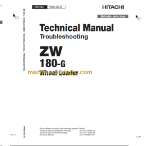 ZW180-G Technical and Workshop Manual