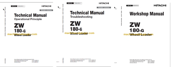 ZW180-G Technical and Workshop Manual