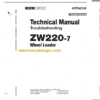 ZW220-7 Technical and Workshop Manual