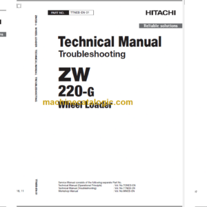 ZW220-G Technical and Workshop Manual