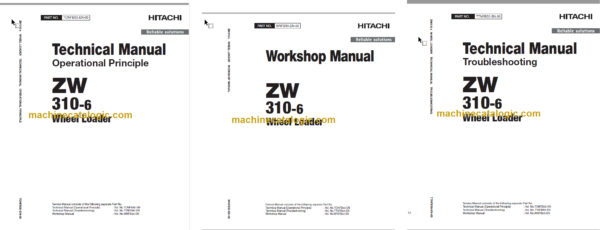 ZW310-6 Technical and Workshop Manual