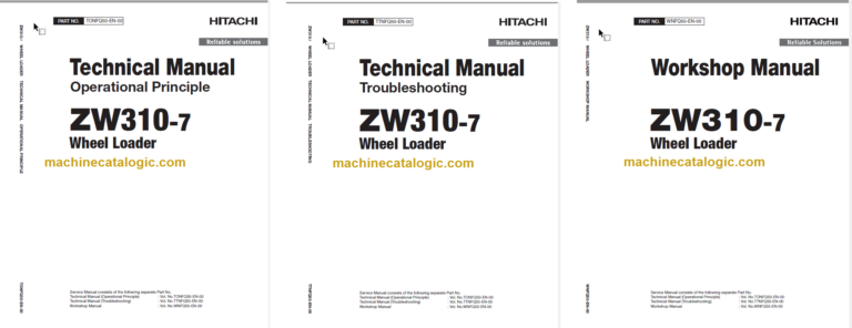 ZW310-7 Technical and Workshop Manual