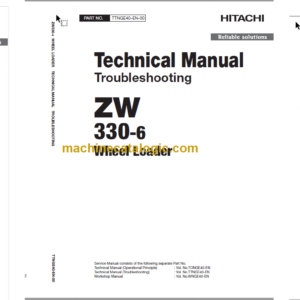 ZW330-6 Technical and Workshop Manual