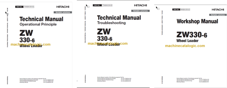 ZW330-6 Technical and Workshop Manual