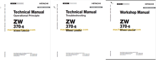 ZW370-6 Technical and Workshop Manual