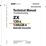 ZX130-6 ZX130LCN-6 Technical and Workshop Manual