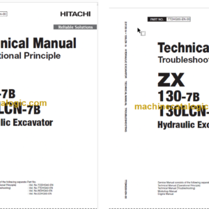 ZX130-7B ZX130LCB-7B Technical Manual