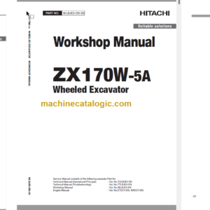 ZX170W-5A Technical and Workshop Manual