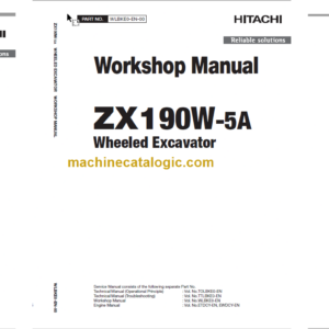 ZX190W-5A Technical and Workshop Manual