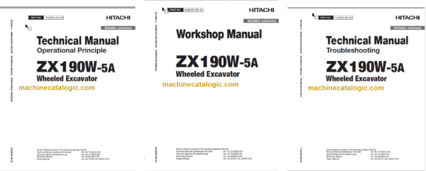 ZX190W-5A Technical and Workshop Manual