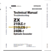 ZX210LC-7 ZX210LCN-7 ZX240N-7 Technical and Workshop Manual