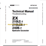 ZX210LC-7 ZX210LCN-7 ZX240N-7 Technical and Workshop Manual