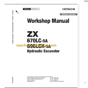 ZX670LC-5A ZX690LCH-5A Technical and Workshop Manual