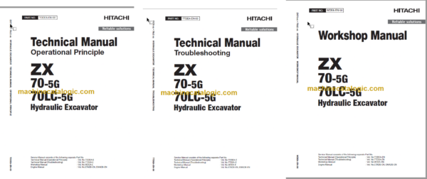 ZX70-5G ZX70LC-5G Technical and Workshop Manual