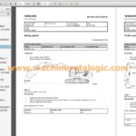 Volvo EC220DL Crawler Excavator Repair and Service Manual