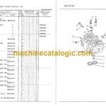 Furukawa FL230-1 6D22 Engine Parts Catalog