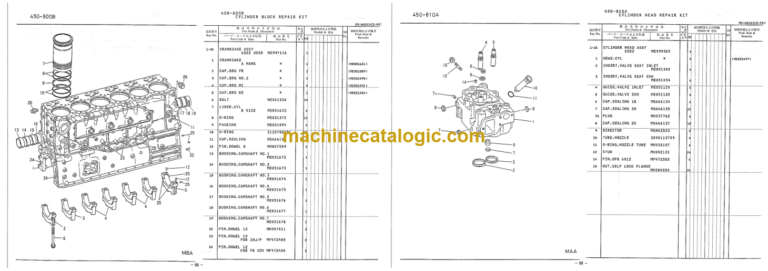 Furukawa FL230-1 6D22 Engine Parts Catalog