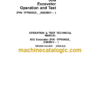 John Deere 50G Excavator Operation and Test Technical Manual (TM12885)