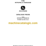 John Deere 315SJ Retropelle Chargeuse Catalogue Pieces French (PC10036F)