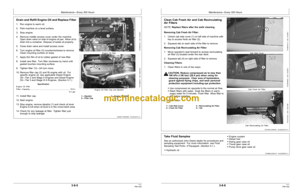 John Deere 250GLC Excavator Operators Manual (OMT338170X19)